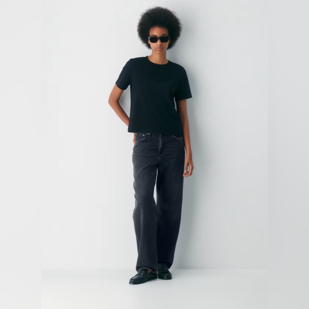 Denim Forum The '90s Marlo Hi-Rise Baggy Jean Sz 29